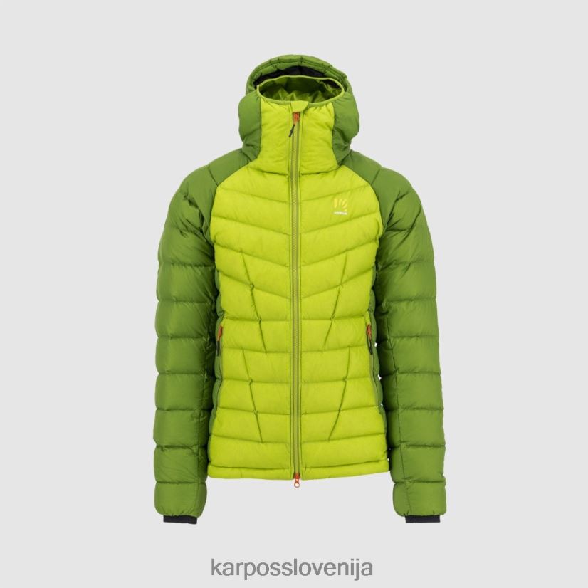 jakna| limetno zeleno vretenasto drevo P4ZDFZ12 Karpos jakna artika evo. moški