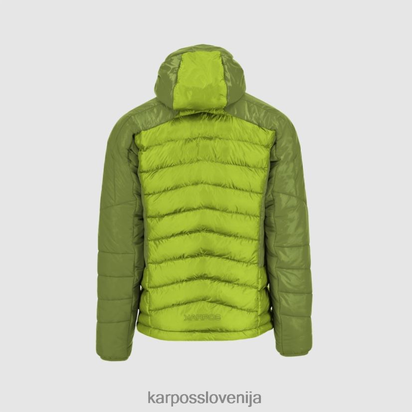 jakna| limetno zeleno vretenasto drevo P4ZDFZ37 Karpos focobon jakna moški