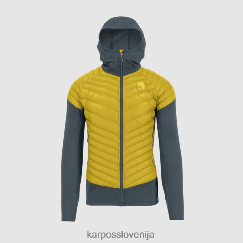 jakna| limonin curry/temni skrilavec P4ZDFZ107 Karpos jakna sass de mura moški