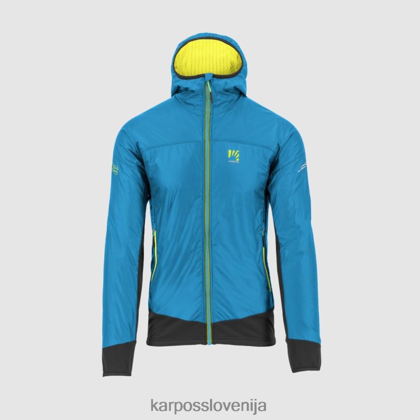 jakna| modri dragulj/črna P4ZDFZ79 Karpos federa jakna moški