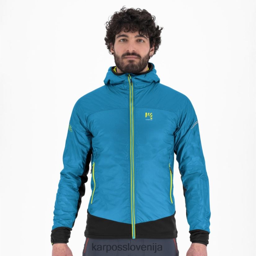 jakna| modri dragulj/črna P4ZDFZ79 Karpos federa jakna moški