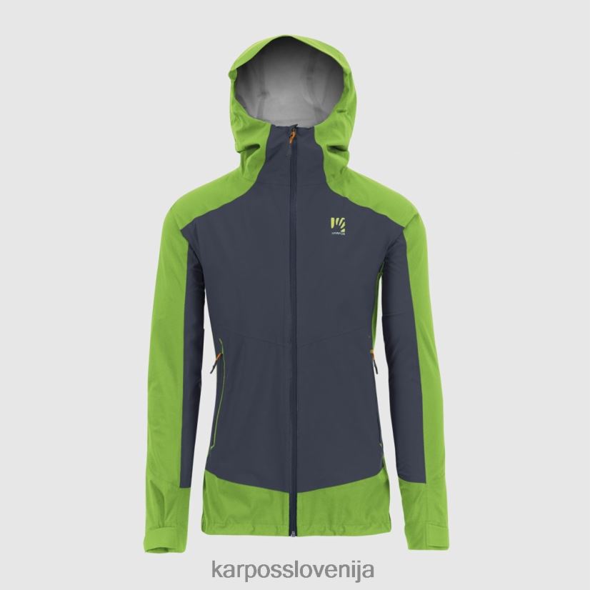 jakna| ombre modra/jasminovo zelena P4ZDFZ95 Karpos časovna jakna moški