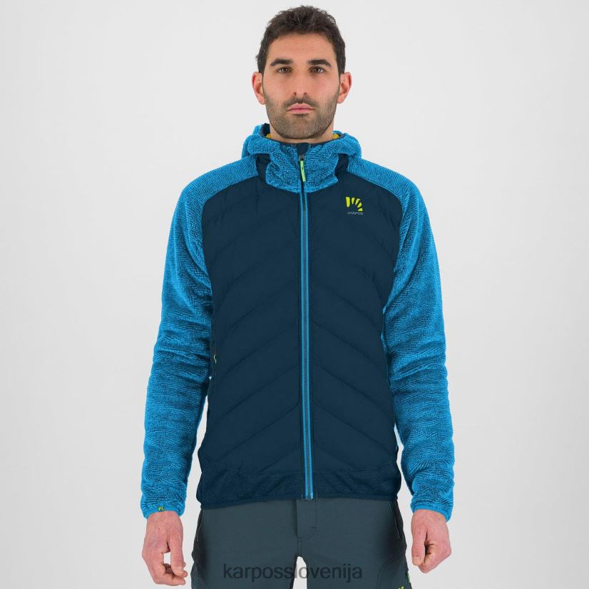 jakna| polnočna/diva modra P4ZDFZ119 Karpos marmarol jakna moški