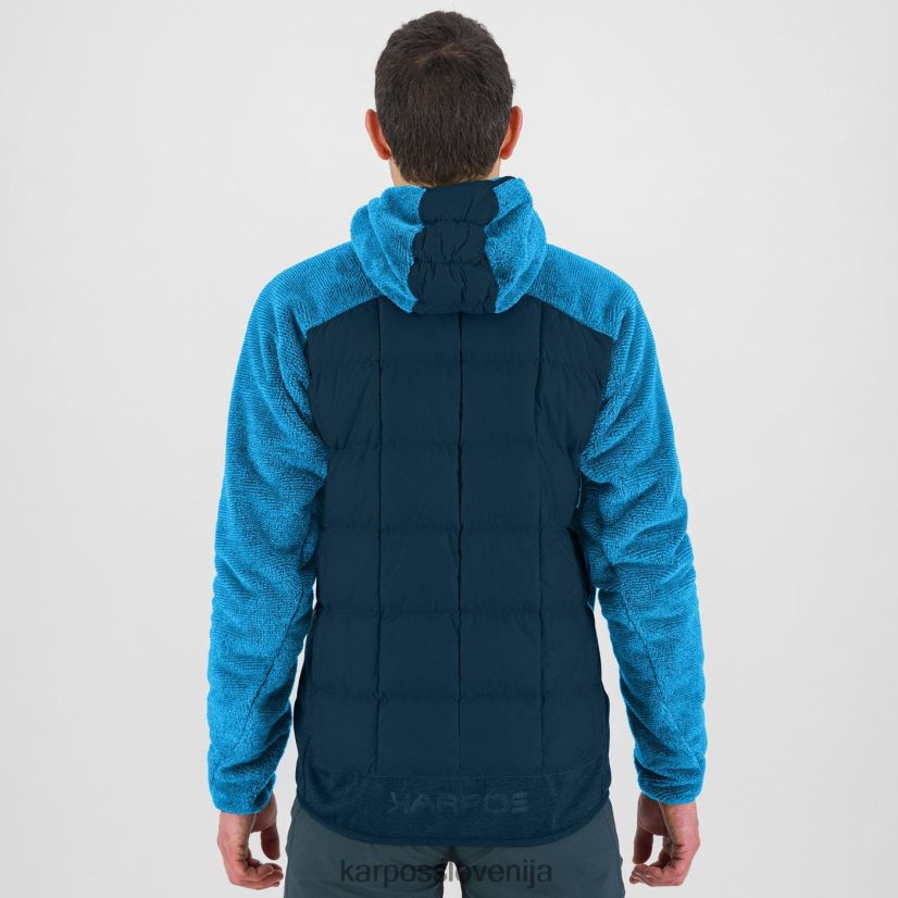 jakna| polnočna/diva modra P4ZDFZ119 Karpos marmarol jakna moški