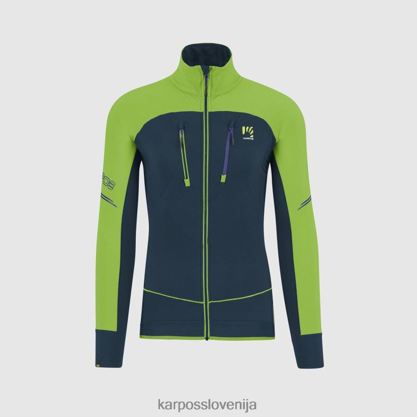 jakna| polnoč/zeleni utrip P4ZDFZ135 Karpos alagna evo jakna moški