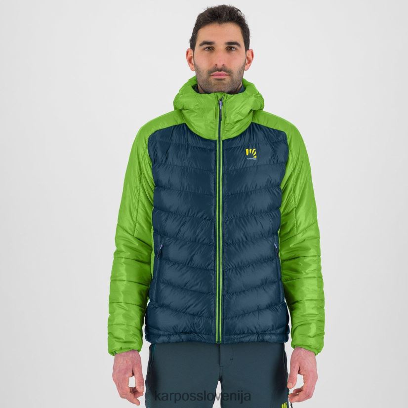 jakna| polnoč/zeleni utrip P4ZDFZ41 Karpos focobon jakna moški