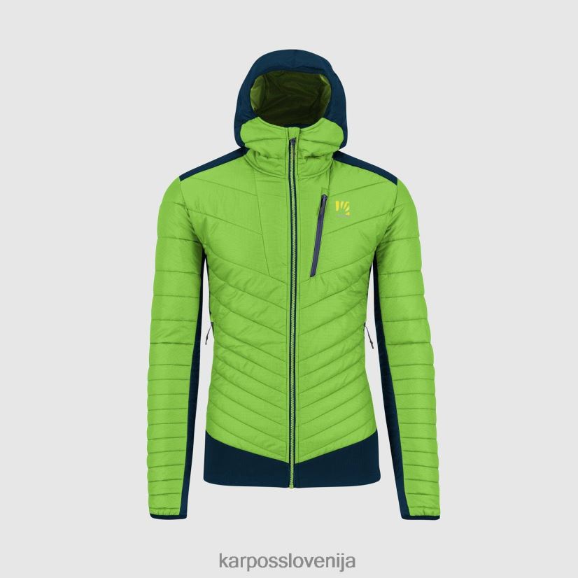 jakna| polnoč/zeleni utrip P4ZDFZ61 Karpos pian longhi jakna moški