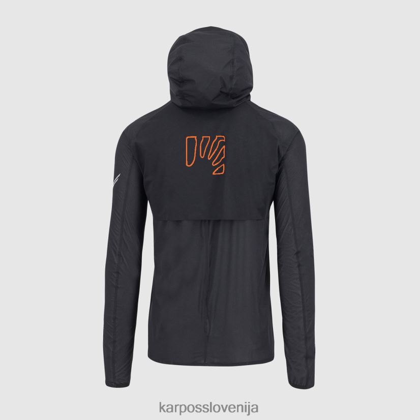 jakna| črna/indigo b. P4ZDFZ64 Karpos dežna jakna lavaredo moški