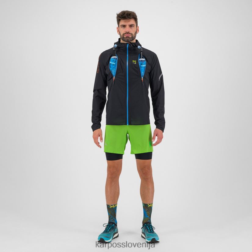 jakna| črna/indigo b. P4ZDFZ64 Karpos dežna jakna lavaredo moški