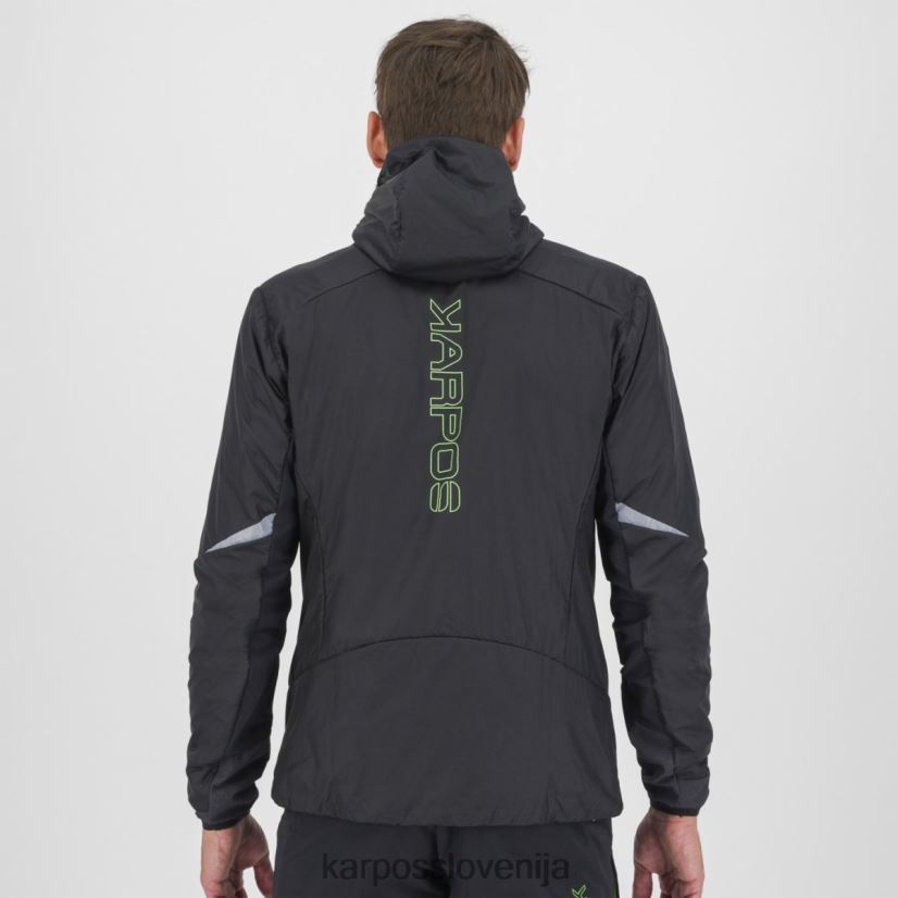 jakna| črna/jasmin zelena P4ZDFZ62 Karpos k-performance hibridna jakna moški