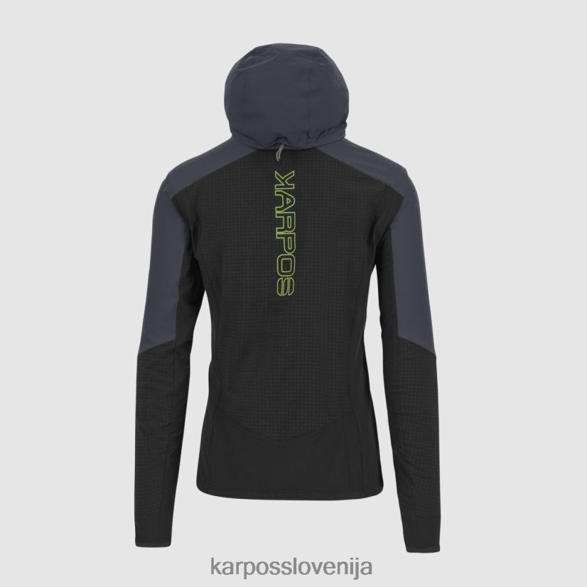 jakna| črna/ombre modra P4ZDFZ93 Karpos lede kabriolet jakna moški