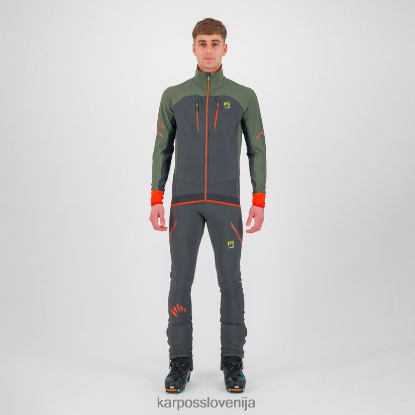 jakna| črni pesek/timijan P4ZDFZ136 Karpos alagna evo jakna moški