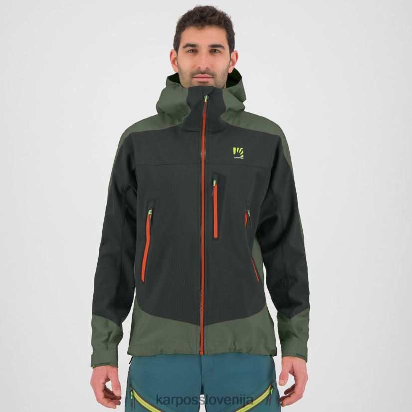 jakna| črni pesek/timijan P4ZDFZ46 Karpos marmolada jakna moški