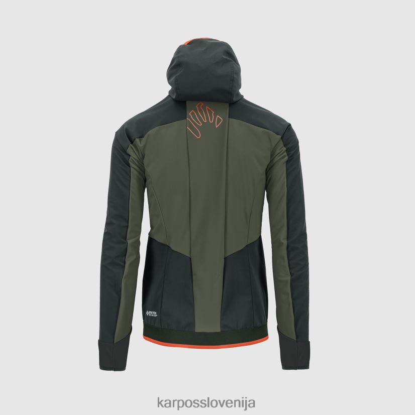 jakna| črni pesek/timijan P4ZDFZ50 Karpos piz palu' evo jakna moški