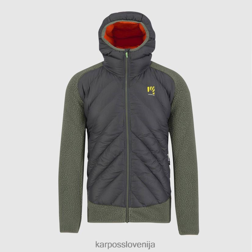 jakna| črni pesek/timijan P4ZDFZ54 Karpos marmarole tech jakna moški