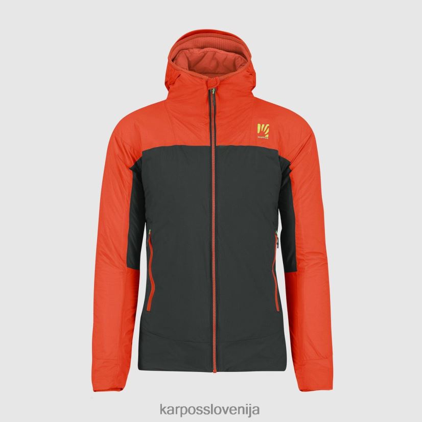jakna| črni pesek/začinjeno oranžna P4ZDFZ19 Karpos vinson evo jakna moški