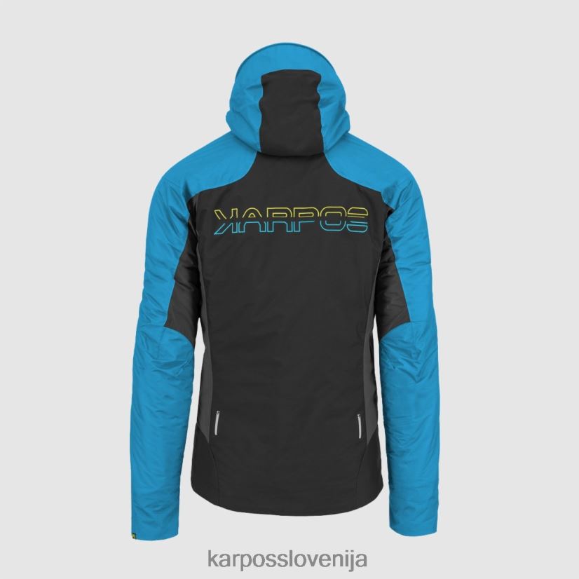 jakna| črno/modri dragulj P4ZDFZ30 Karpos vinson jakna moški