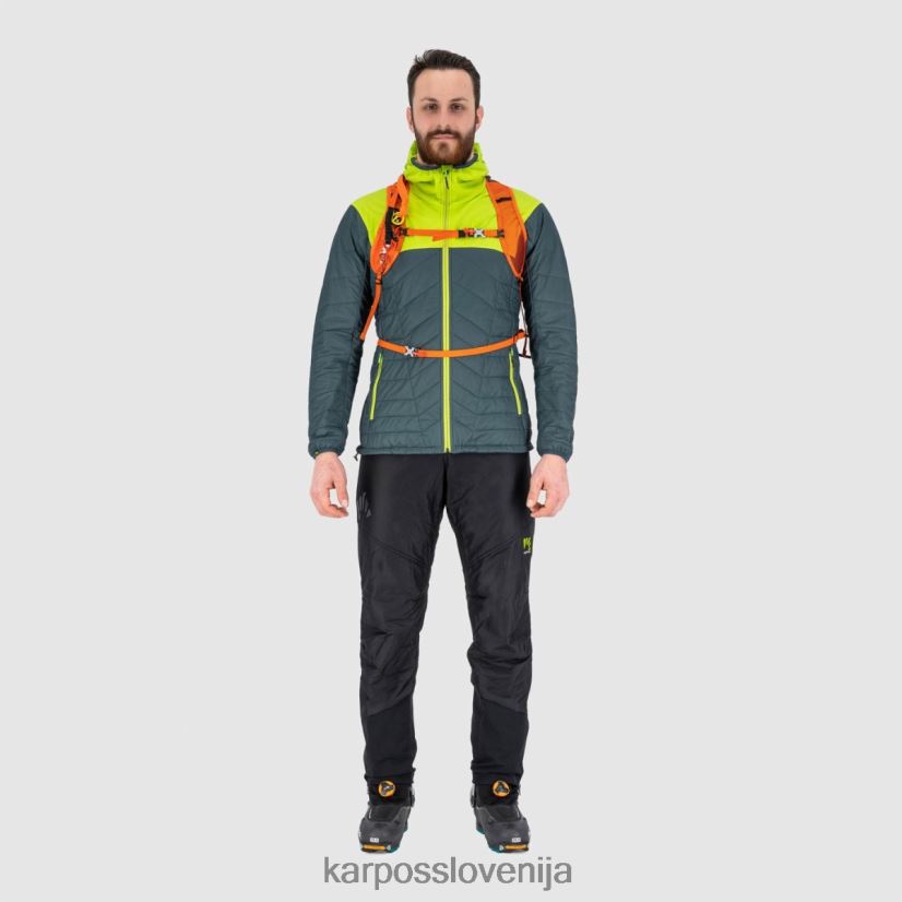 jakna| temno skrilavec/limeta zelena P4ZDFZ33 Karpos lyskamm evo jakna moški