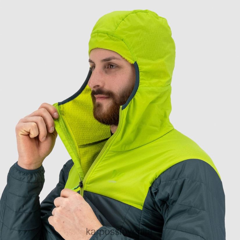 jakna| temno skrilavec/limeta zelena P4ZDFZ33 Karpos lyskamm evo jakna moški
