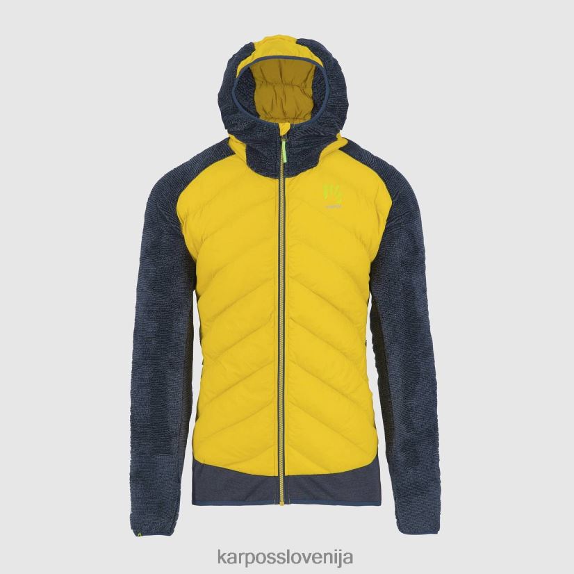 jakna| žveplo/polnočnica P4ZDFZ117 Karpos marmarol jakna moški