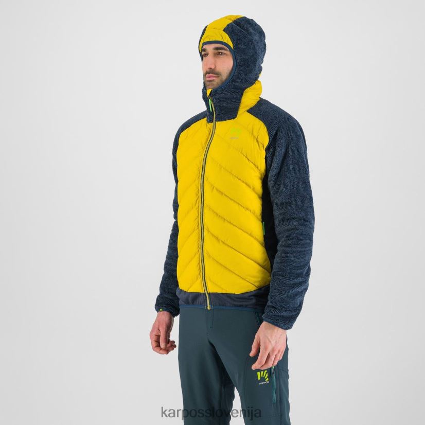 jakna| žveplo/polnočnica P4ZDFZ117 Karpos marmarol jakna moški