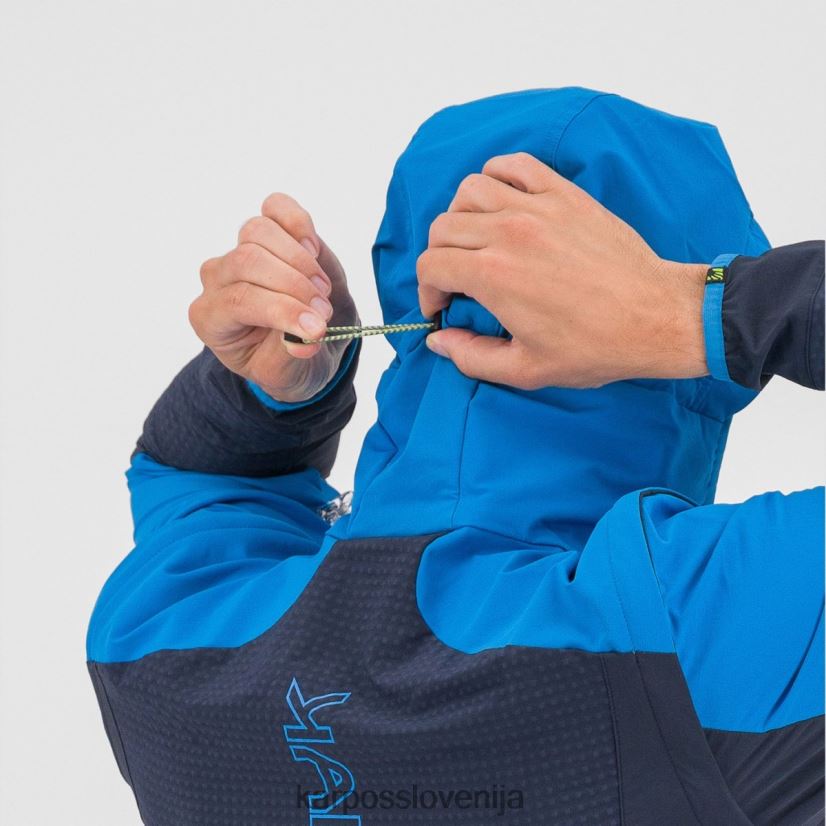 jakna| vesolje/indigo b./mandarina P4ZDFZ94 Karpos lede kabriolet jakna moški