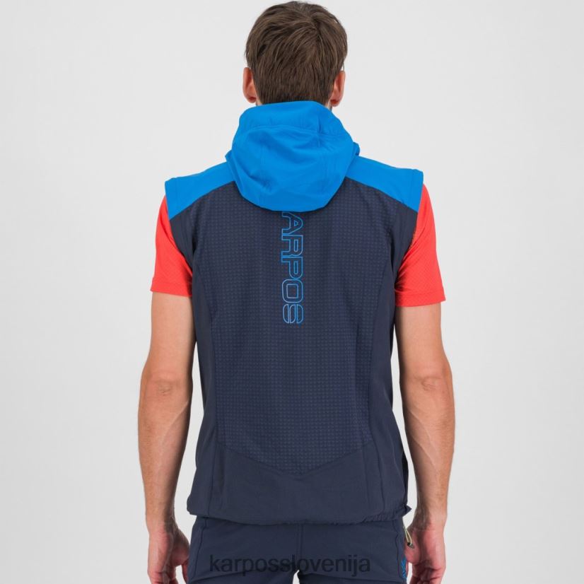 jakna| vesolje/indigo b./mandarina P4ZDFZ94 Karpos lede kabriolet jakna moški