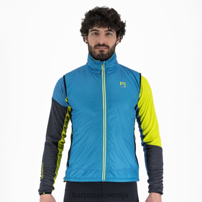 telovnik| modri dragulj/črna P4ZDFZ125 Karpos federa telovnik moški