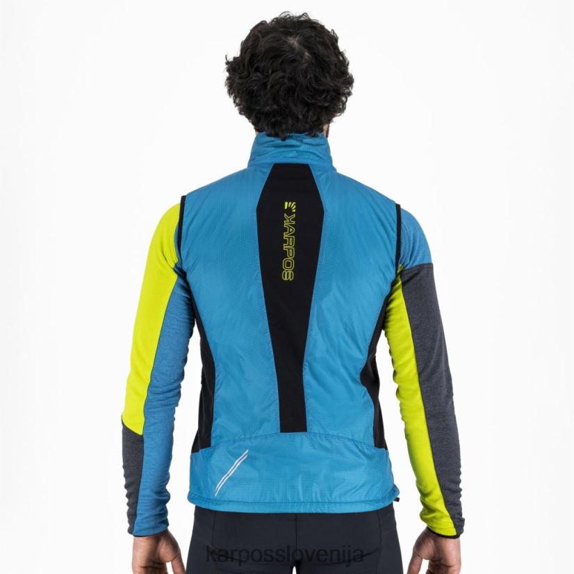 telovnik| modri dragulj/črna P4ZDFZ125 Karpos federa telovnik moški