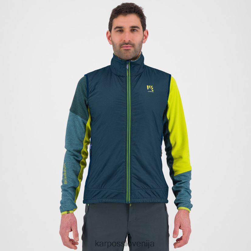 telovnik| polnoč/zeleni utrip P4ZDFZ127 Karpos federa telovnik moški