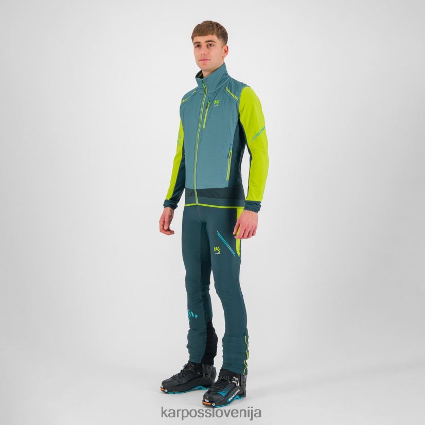 telovnik| severni Atlantik/gozd P4ZDFZ139 Karpos brezrokavnik alagna plus evo moški