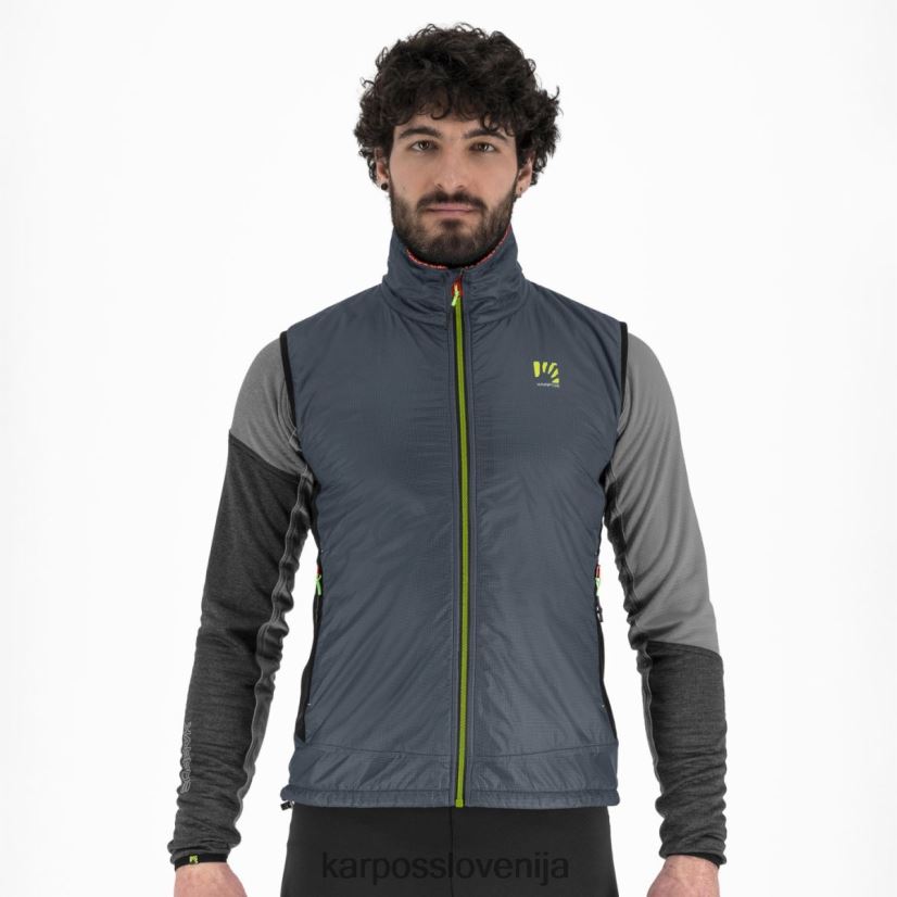 telovnik| temno skrilavec/črna P4ZDFZ124 Karpos federa telovnik moški