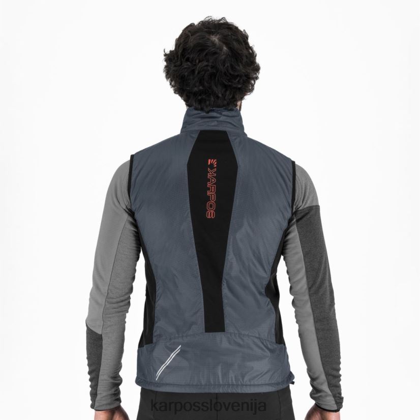 telovnik| temno skrilavec/črna P4ZDFZ124 Karpos federa telovnik moški