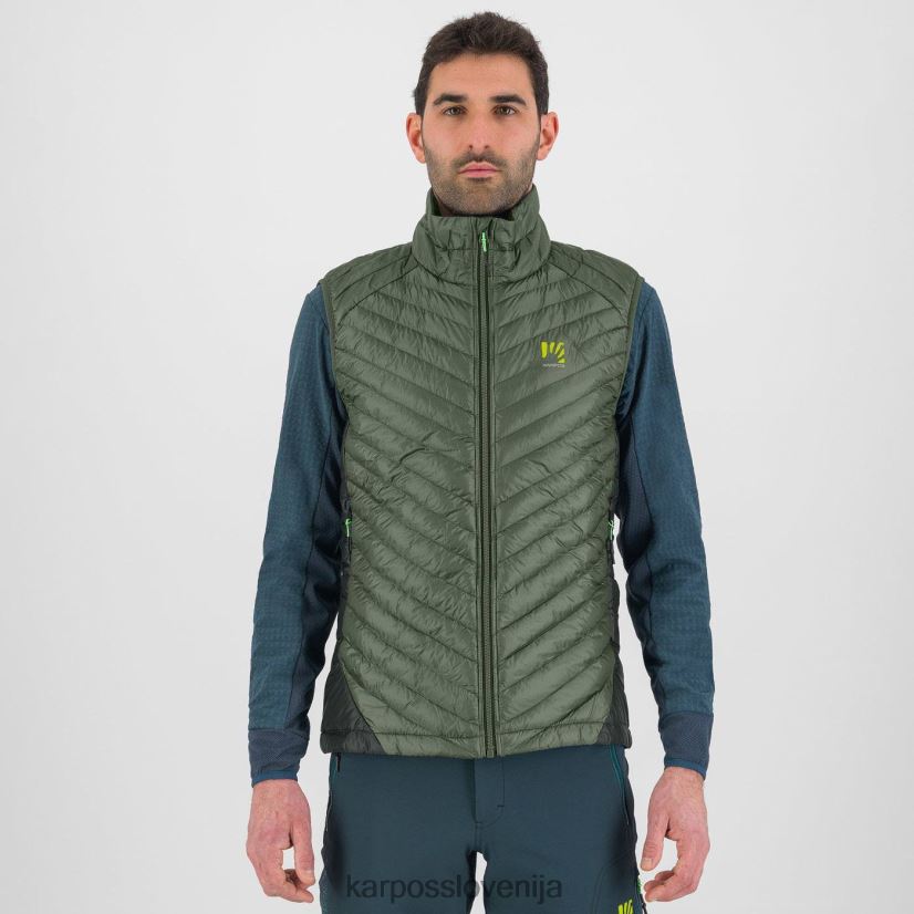 telovnik| timijan/črni pesek P4ZDFZ149 Karpos brezrokavnik sas plat moški