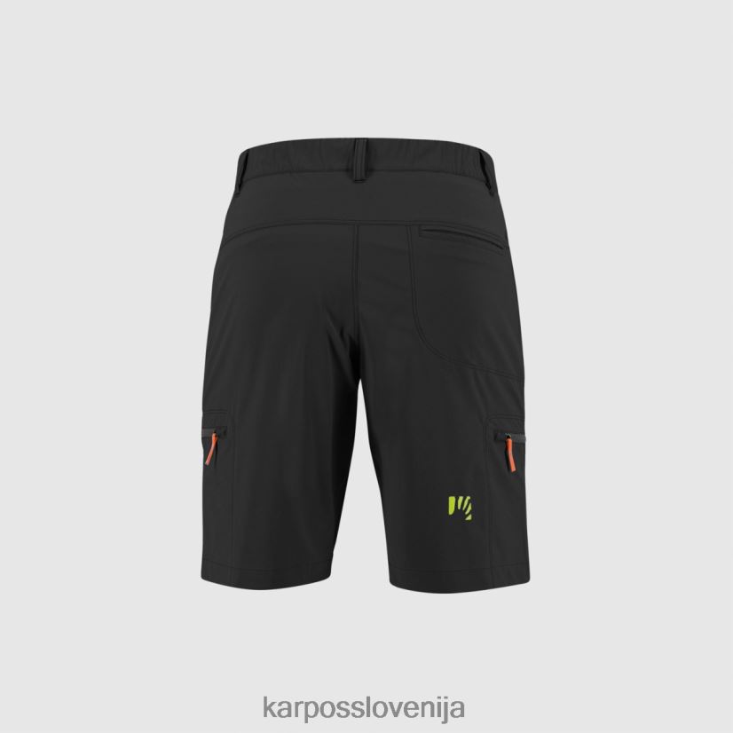 kratek| črna/temno siva P4ZDFZ678 Karpos fantazija bermuda moški
