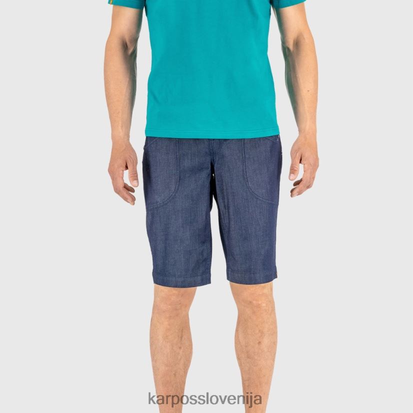 kratek| temno modra P4ZDFZ620 Karpos castegner lahke jeans bermude moški