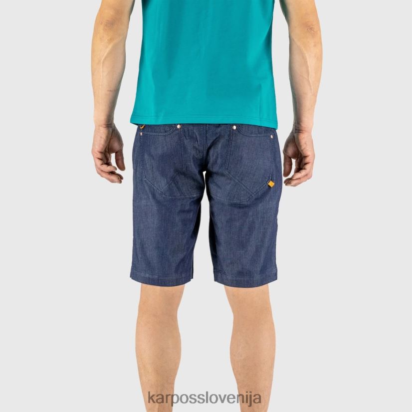 kratek| temno modra P4ZDFZ620 Karpos castegner lahke jeans bermude moški