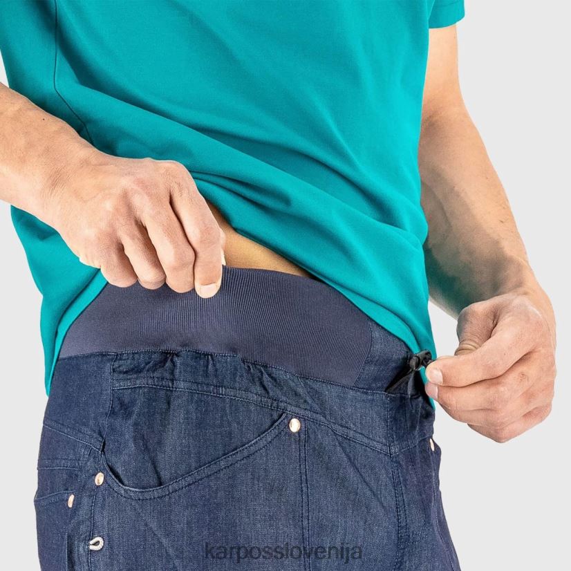 kratek| temno modra P4ZDFZ620 Karpos castegner lahke jeans bermude moški