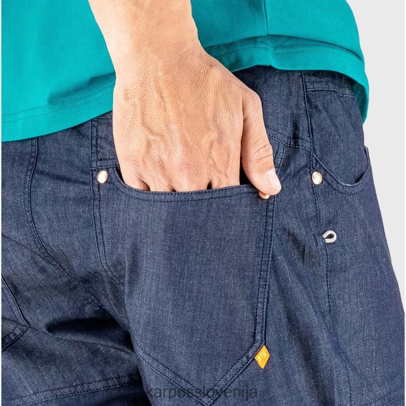 kratek| temno modra P4ZDFZ620 Karpos castegner lahke jeans bermude moški