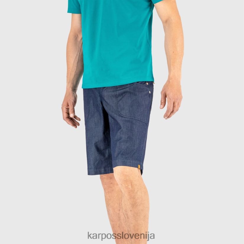 kratek| temno modra P4ZDFZ620 Karpos castegner lahke jeans bermude moški