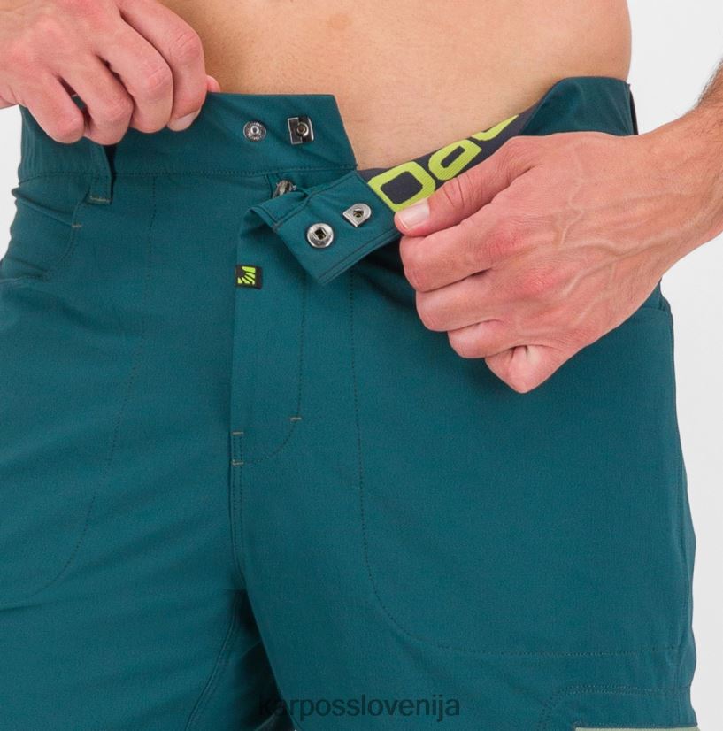 kratek| temno morje/morski sprej P4ZDFZ679 Karpos fantazija bermuda moški