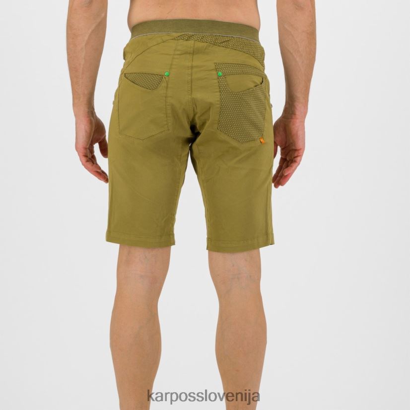 kratek| zeleno seno P4ZDFZ647 Karpos noghera bermuda moški