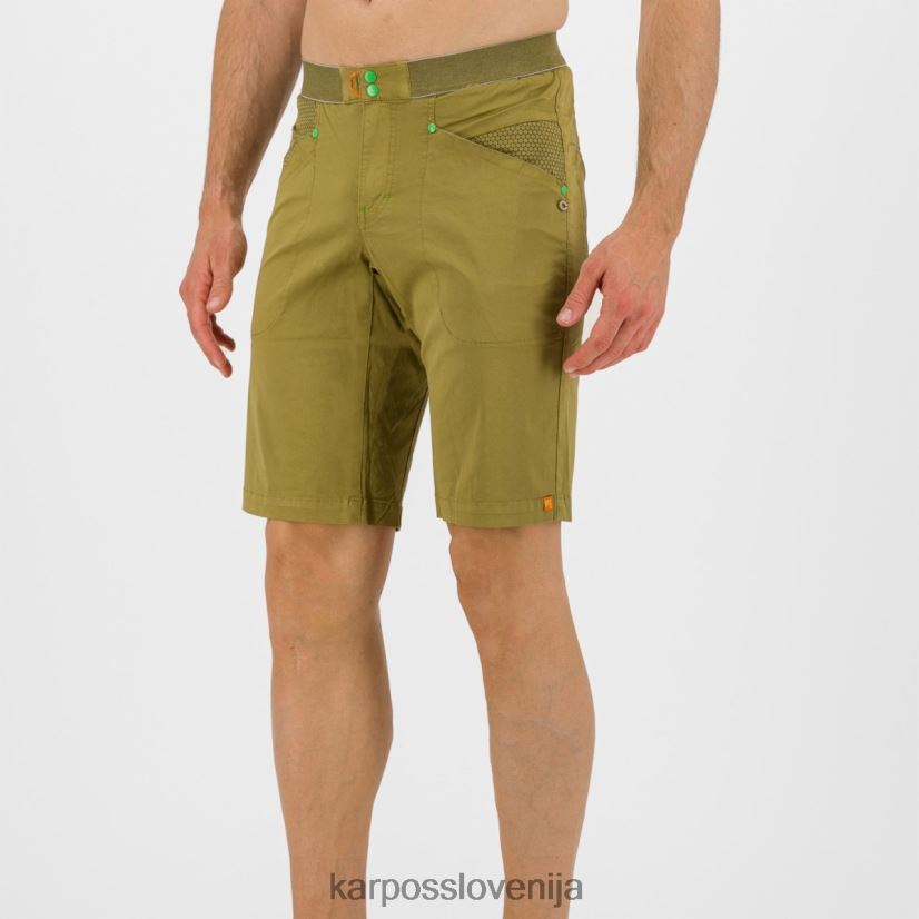 kratek| zeleno seno P4ZDFZ647 Karpos noghera bermuda moški
