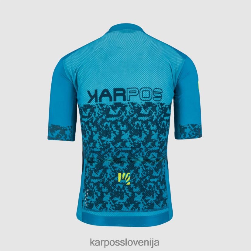 majica| enemal b/refl.pond/rumena fluo P4ZDFZ302 Karpos skakalni dres moški