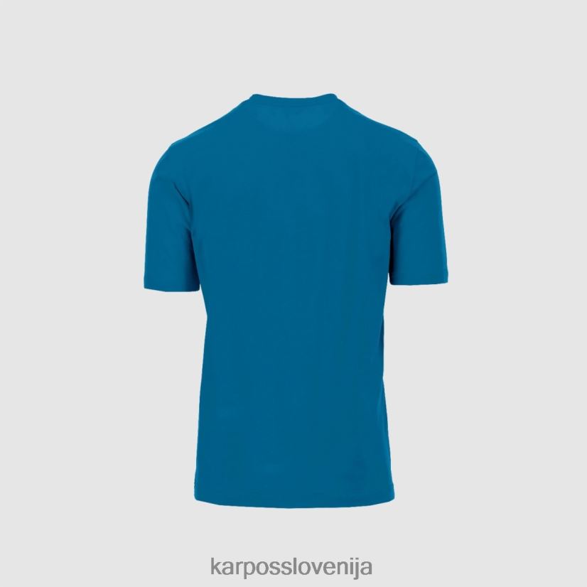 majica| indigo strnad P4ZDFZ410 Karpos majica z anemono moški