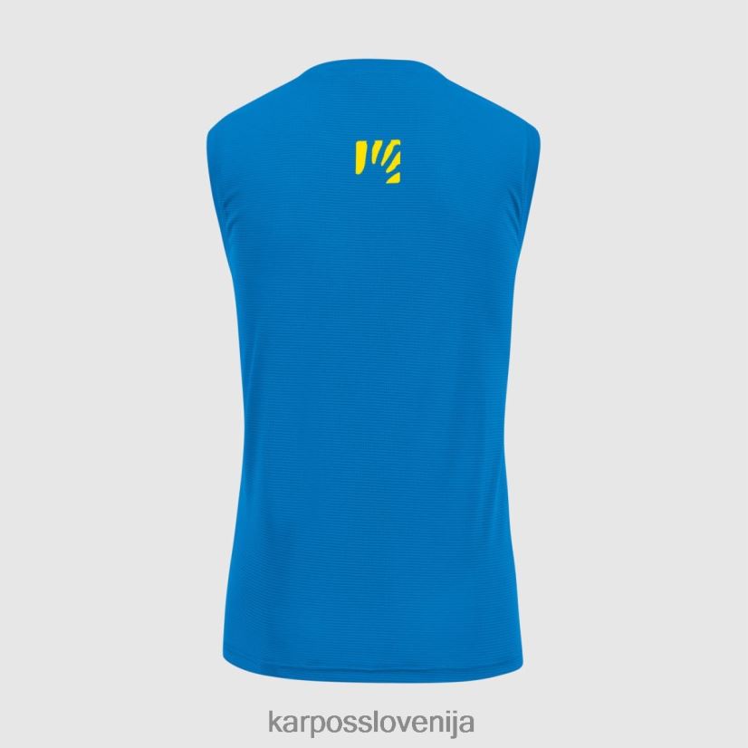 majica| indigo strnad/visoka vidnost P4ZDFZ440 Karpos loma tank moški