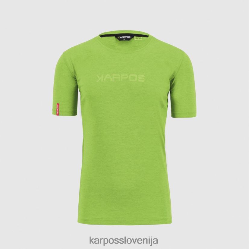 majica| jasminovo zelena P4ZDFZ348 Karpos k-performance majica s kratkimi rokavi moški