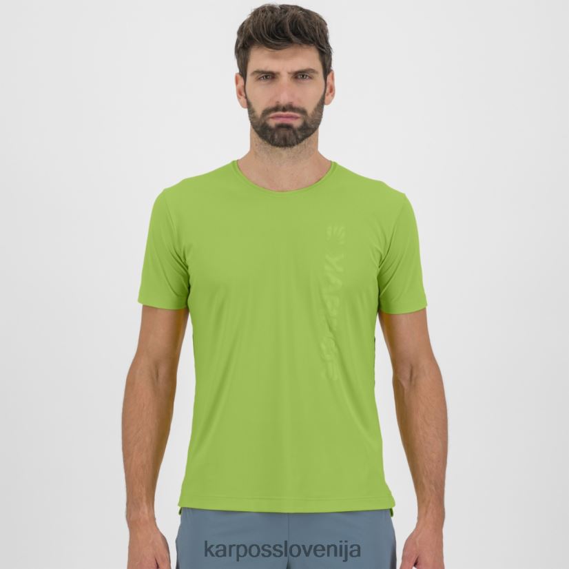majica| jasminovo zelena P4ZDFZ352 Karpos easyfrizz majica s kratkimi rokavi moški