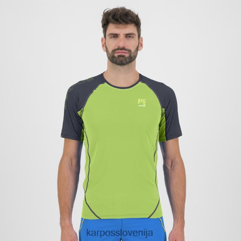 majica| jasminovo zelena/ombre modra P4ZDFZ353 Karpos lavaredo dres moški