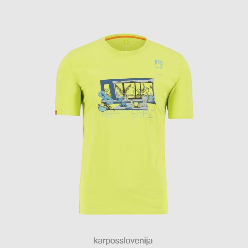 majica| kivijeva kolada P4ZDFZ408 Karpos majica z anemono moški